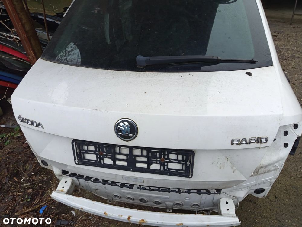 BŁOTNIK TYLNY PRAWY SKODA RAPID LIFTBACK 12- KOD LAKIERU LF9E - 8