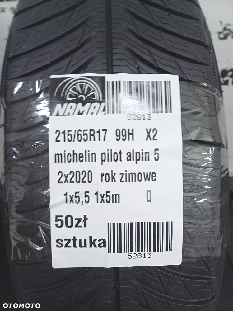 2x 215/65R17 michelin 2020 opony zimowe 52813 - 8