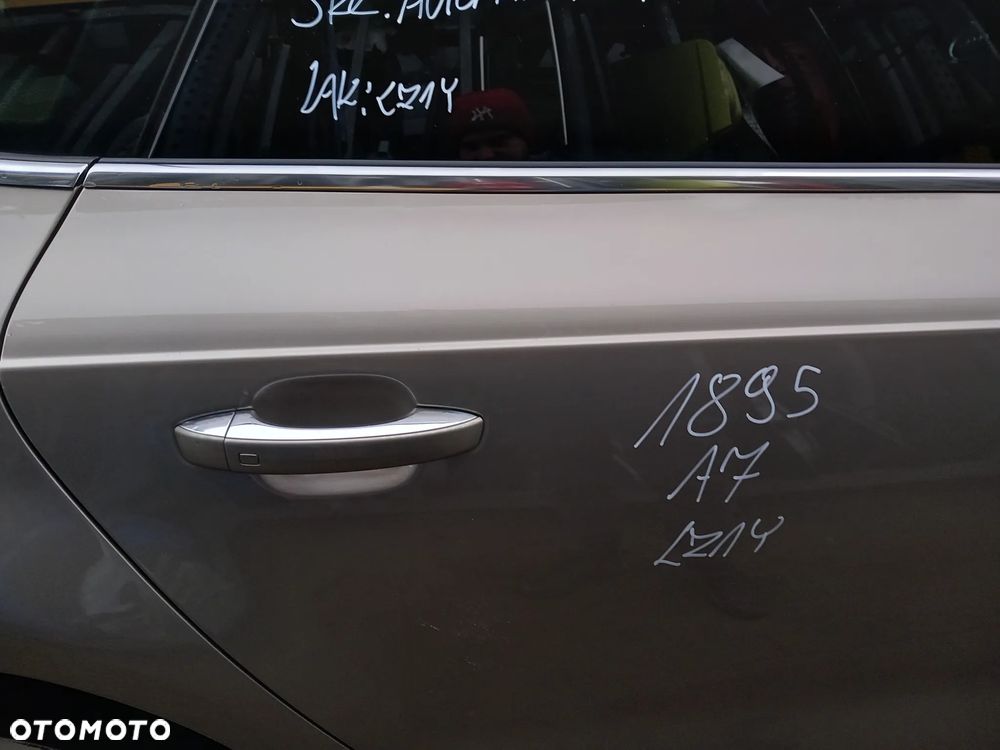 AUDI A7 DRZWI PRAWE TYLNE PRAWY TYŁ KOLOR: LZ1Y - 2