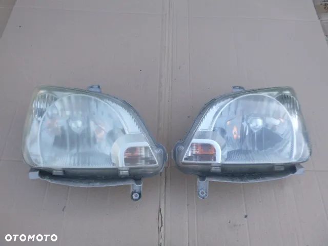 LAMPA LEWY PRZÓD LEWA PRZEDNIA PRAWY PRZÓD PRAWA PRZEDNIA DAIHATSU CUORE KOMPLET - 1