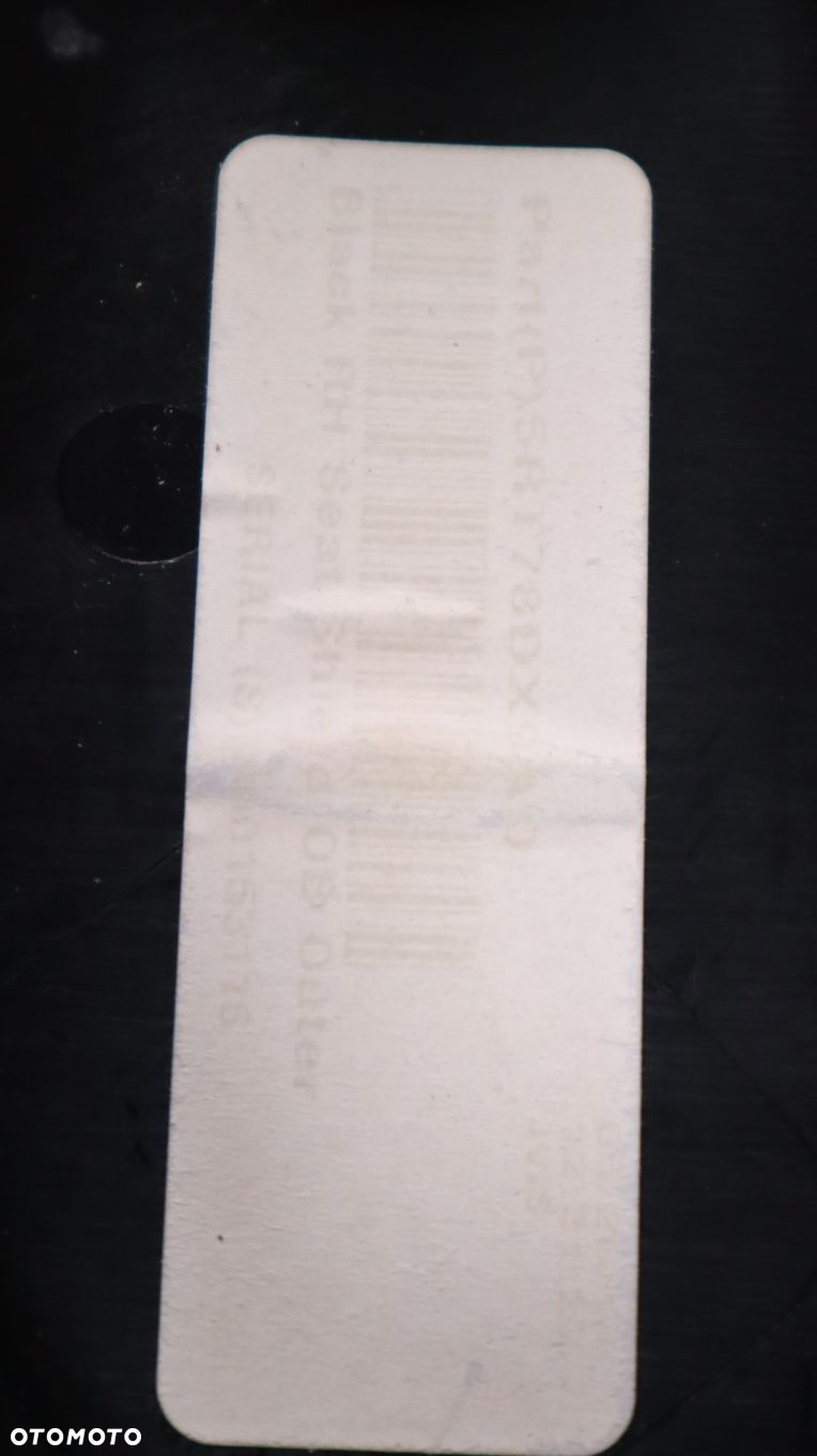 CHRYSLER PACIFICA 16- PANEL REGULACJI FOTELA PRAWY 5RT78DX9AD - 7