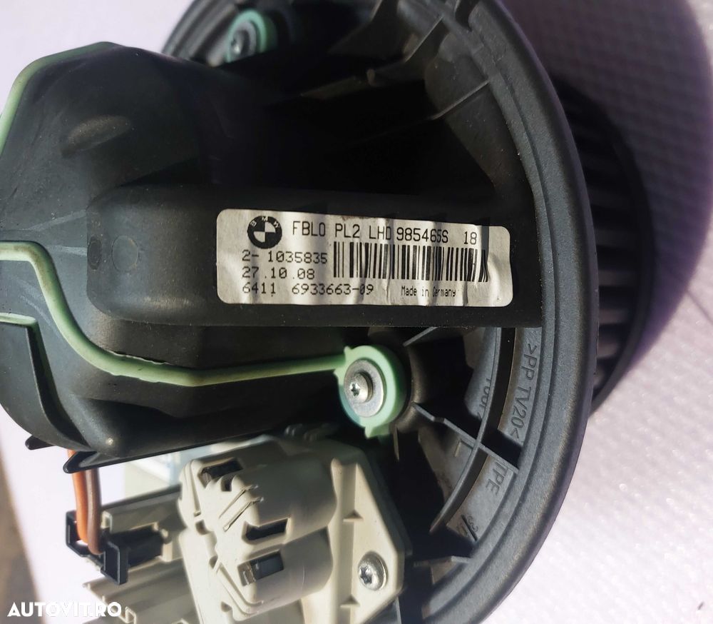 Ventilator aeroterma BMW E81 E82 E87 E88 E90 E91 E92 E93 E84 E89 - 5