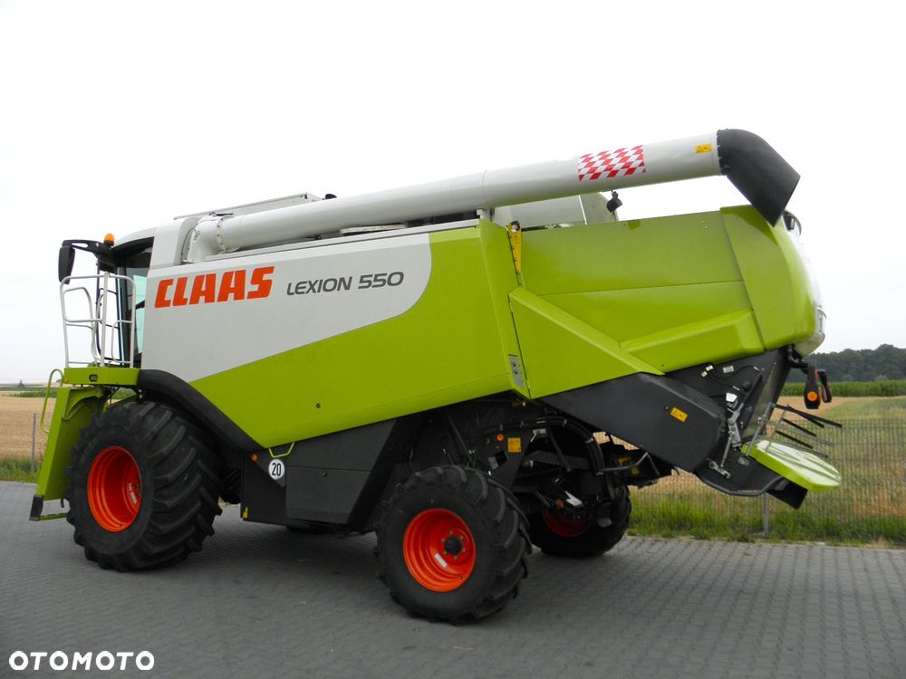 Claas Lexion 550 Najbogatsza Wersja, Przygotowany do Sezonu, Nie Malowany, Stan Idealny - 9