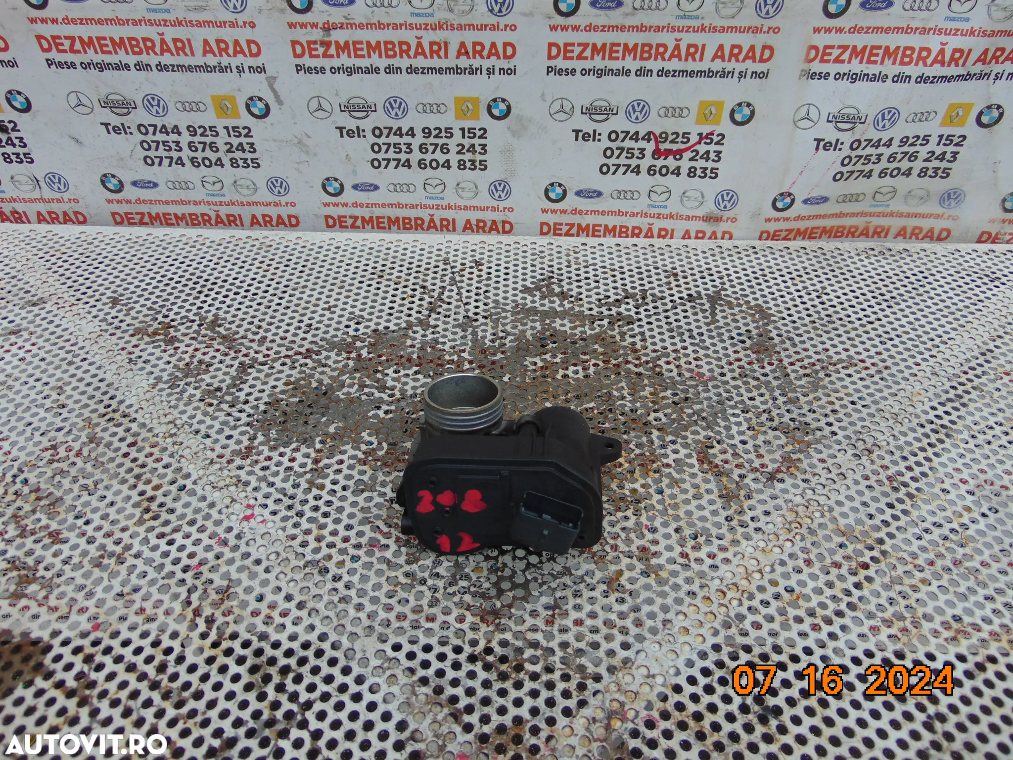 Clapeta acceleratie Citroen c3 1.2 benzina vti Opel Corsa f Peugeot 208 aircross 1.2vti - 6