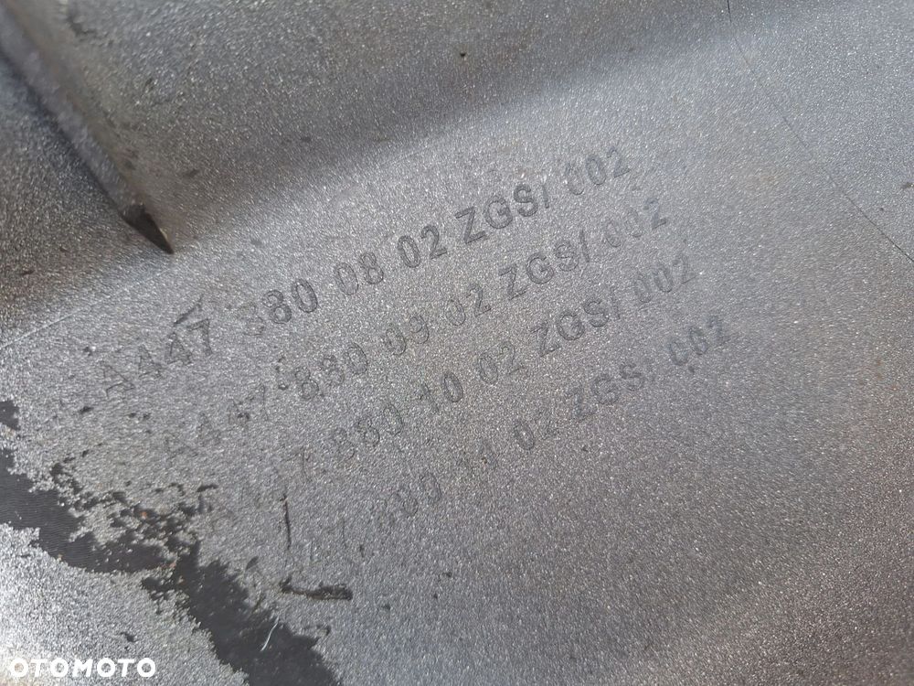 MERCEDES VITO V-KLASA LIFT 19-23 B.ŁADNY NIE KLEJONY! ZDERZAK PRZÓD PRZEDNI+ŚLIZGI A4478800802 WYSYŁKA 24H - 14