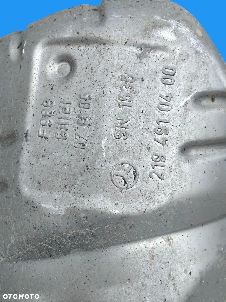 MERCEDES CLS W219 AMG / TŁUMIK WYDECH KOMPLETNY / PAKIET AMG / ORYGINAŁ - 7