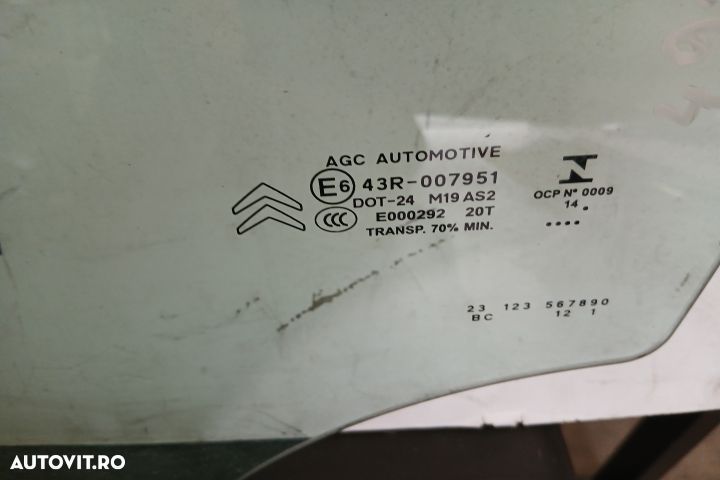 GEAM USA FATA STANGA 43R-007951 43R-007951 Citroen DS3 1 [2010 - 2014 - 2