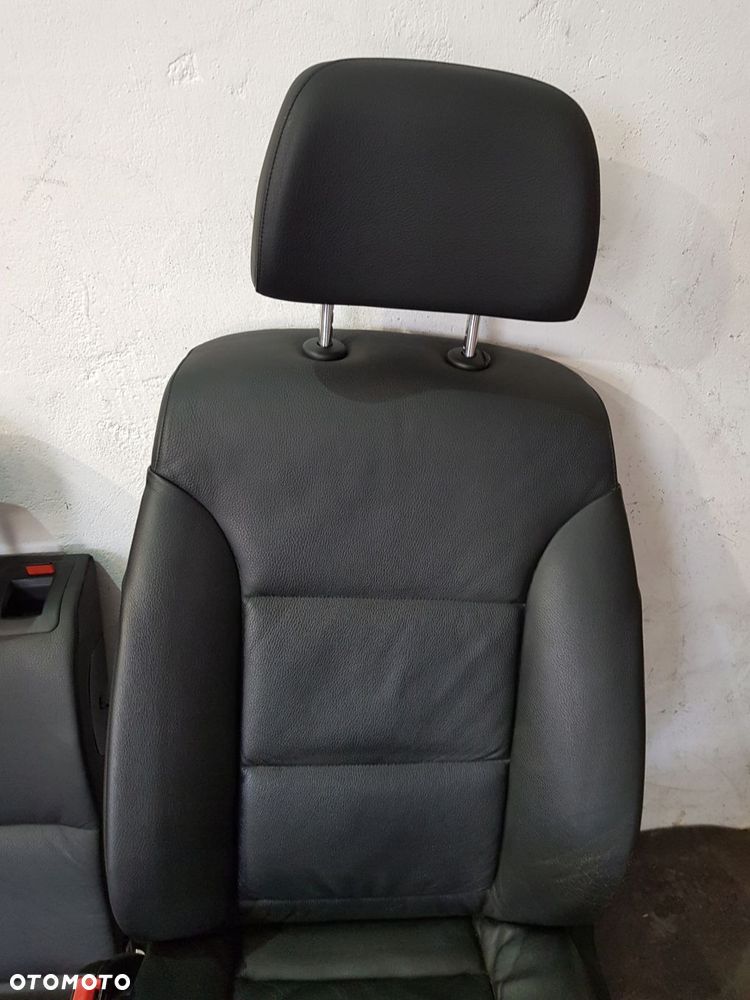 fotele kanapa komplet skóra elektryczne bmw e61 lci eur - 8