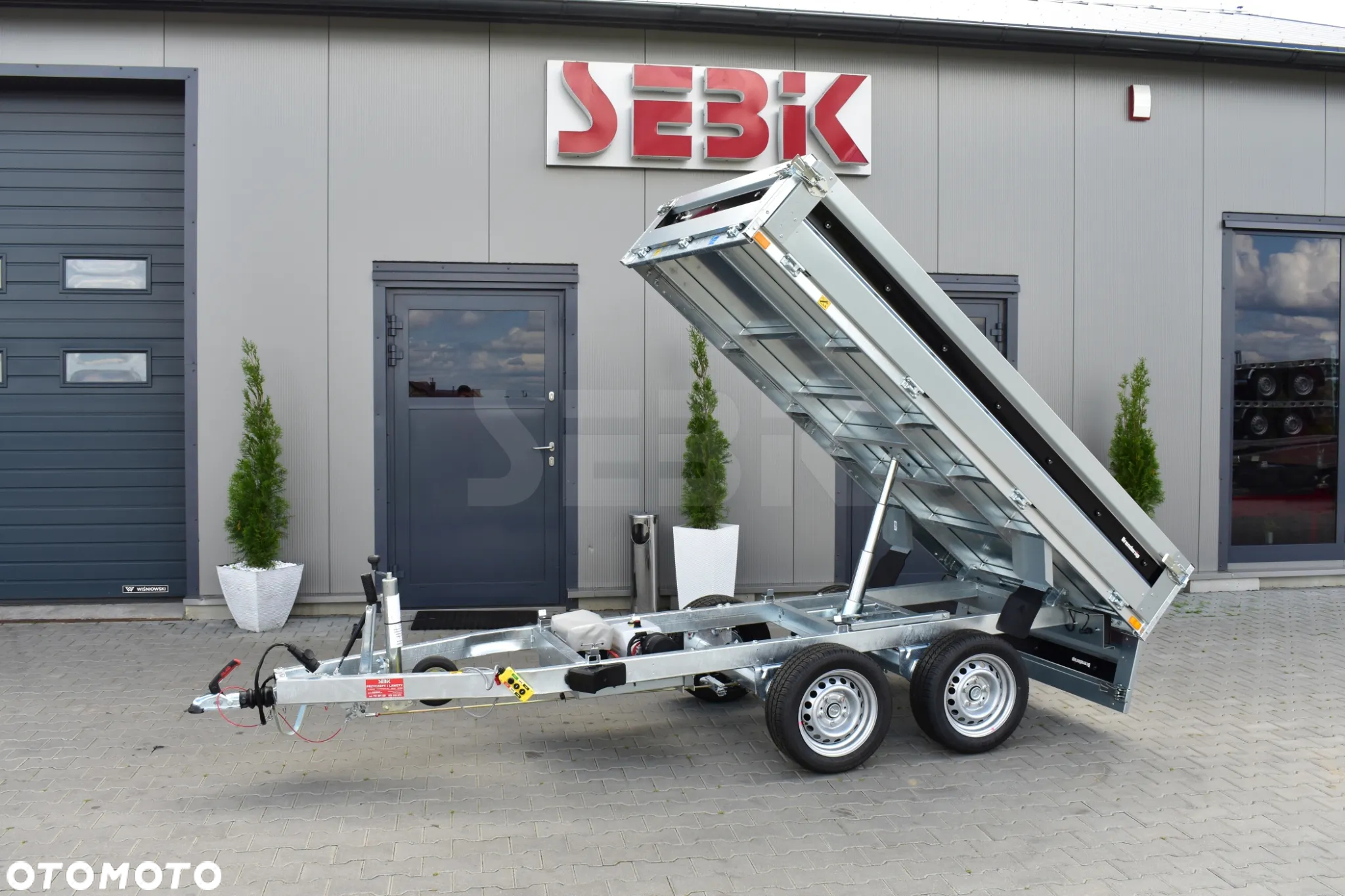 Brenderup SUPER WYWROTKA - KIPER BT4260 T OTWIERANE WSZYSTKIE BURTY - 3