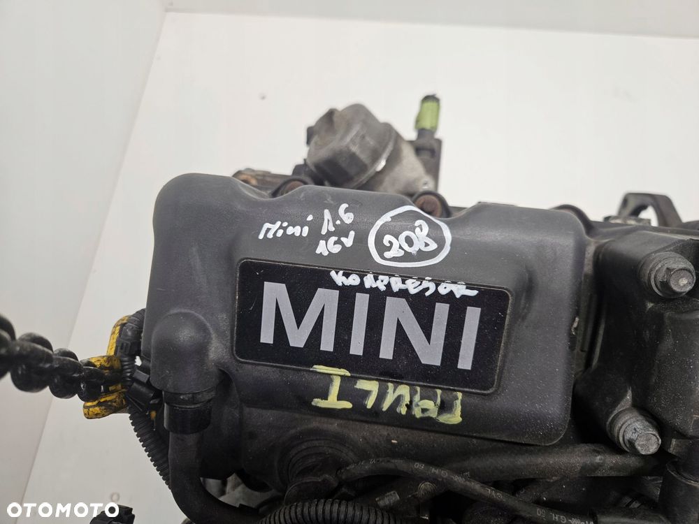 silnik kompletny mini coper r50 1.6 16v w11b16a kompresor - 2