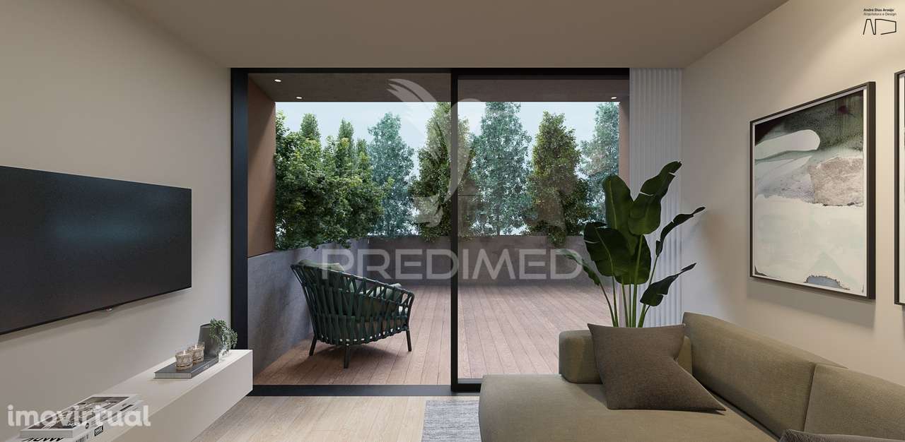 Apartamento T1+1 c/ terraço privativo - Matosinhos Sul - Grande imagem: 3/22