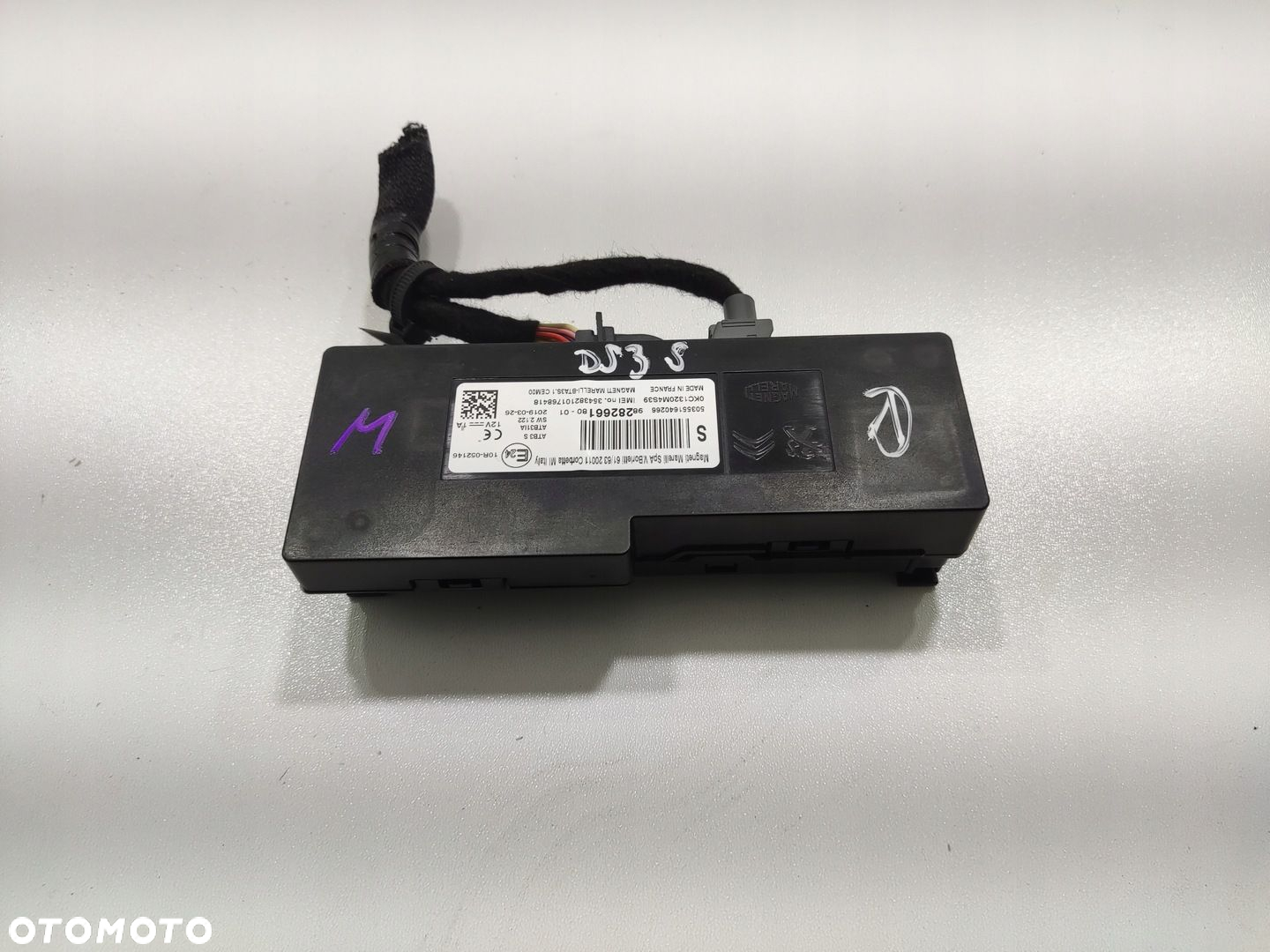 MODUŁ STEROWNIK BLUETOOTH CITROEN DS 3 DS3 CROSSBACK 2019-2022 9828266180 - 2
