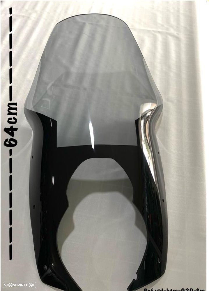 viseira touring ktm 950 adventure 2003 - 2005 fumada - 1