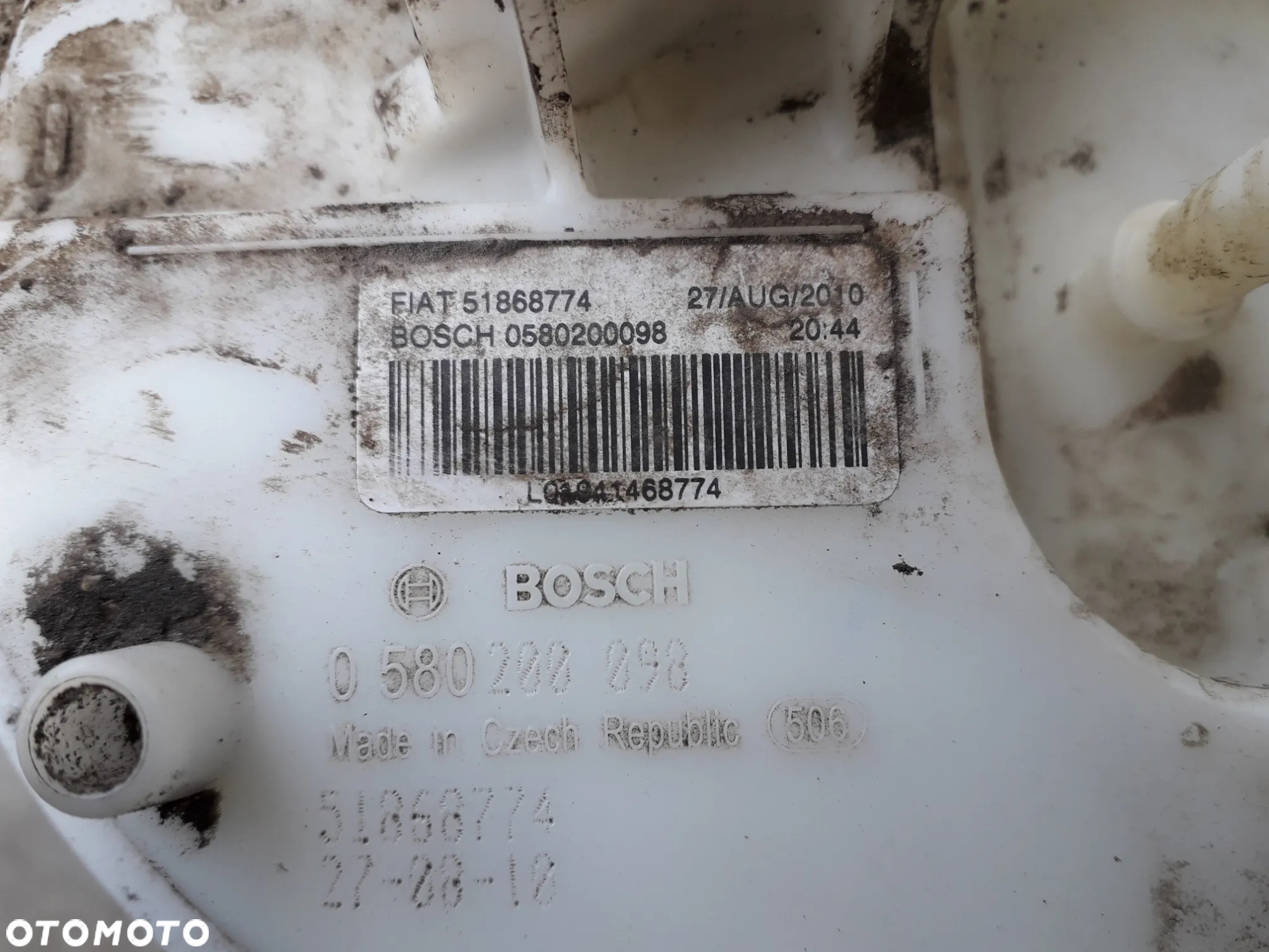 pompa paliwa 51868774 Grande Punto Evo 1.2 - 4