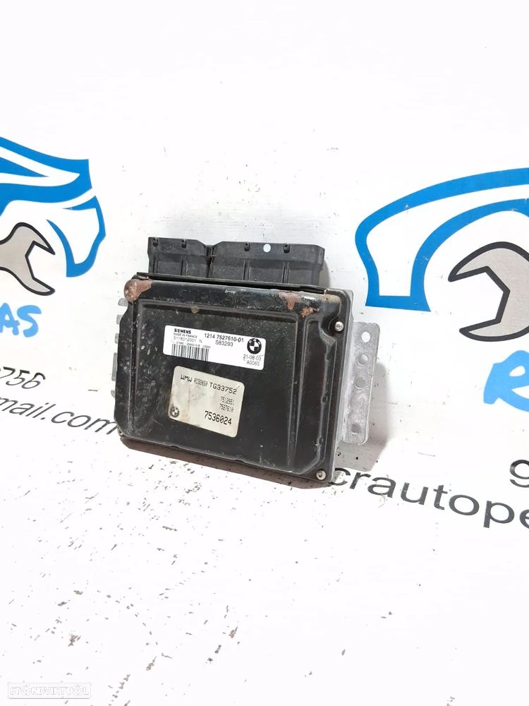 .Centralina Original Motor Siemens BMW Mini Cooper One W10B16 1.6i 120cv 7 536 024 / S118012001 - 5