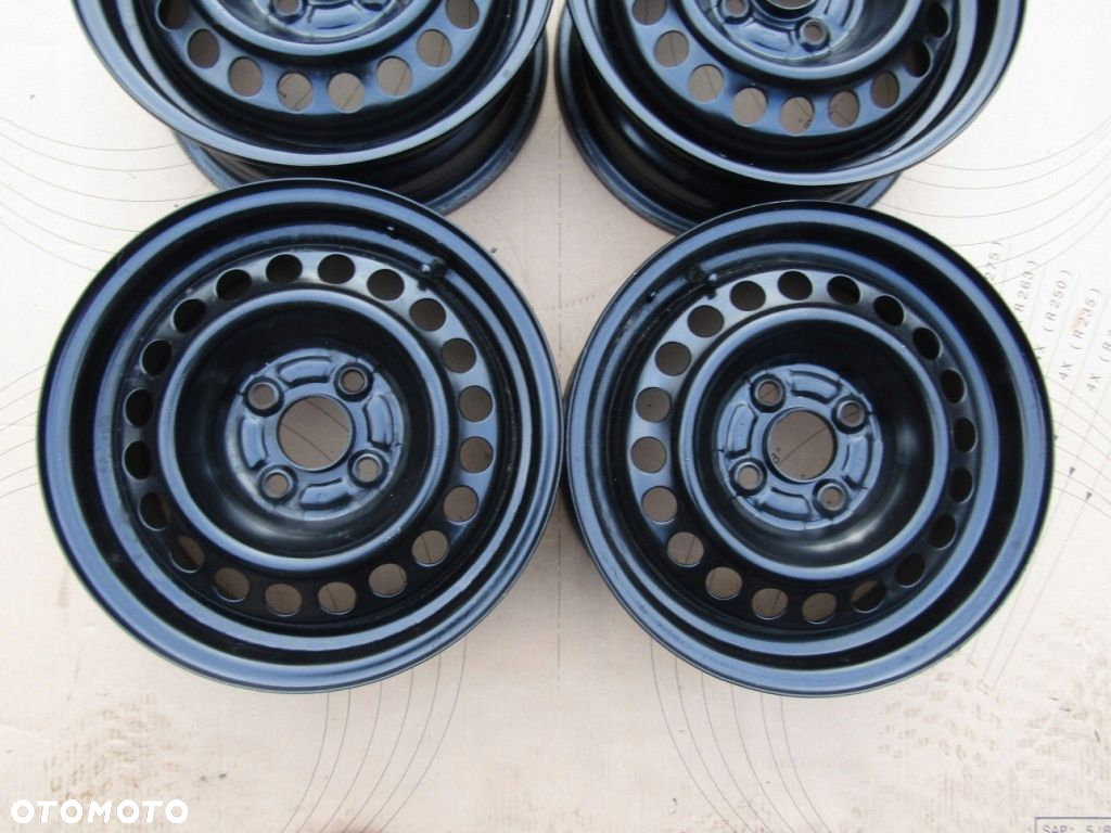 4x Felgi Stalowe 14 Honda Jazz Civic 5,5j 4x100 ET45 - 5