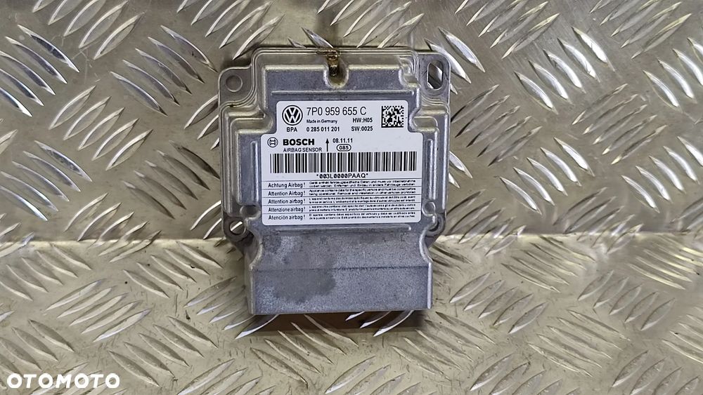 VW TOUAREG 7P CAYENNE 10-18R SENSOR AIR BAG BEZWYPADKOWY 7P0959655C 7P0959655 C - 1