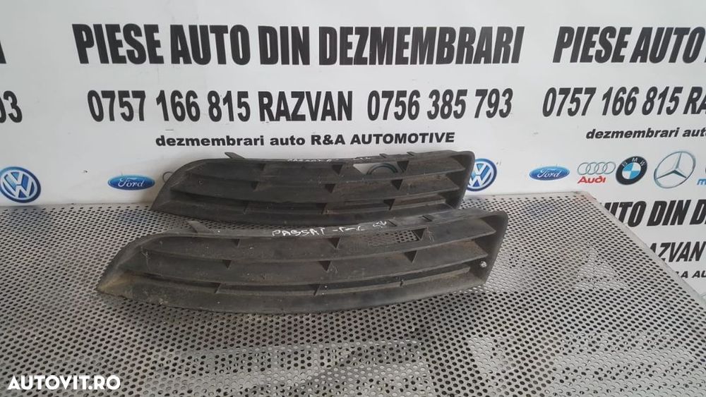 Grila Proiector Bara Fata Stanga VW Passat B6 Livram Oriunde In Tara - 1