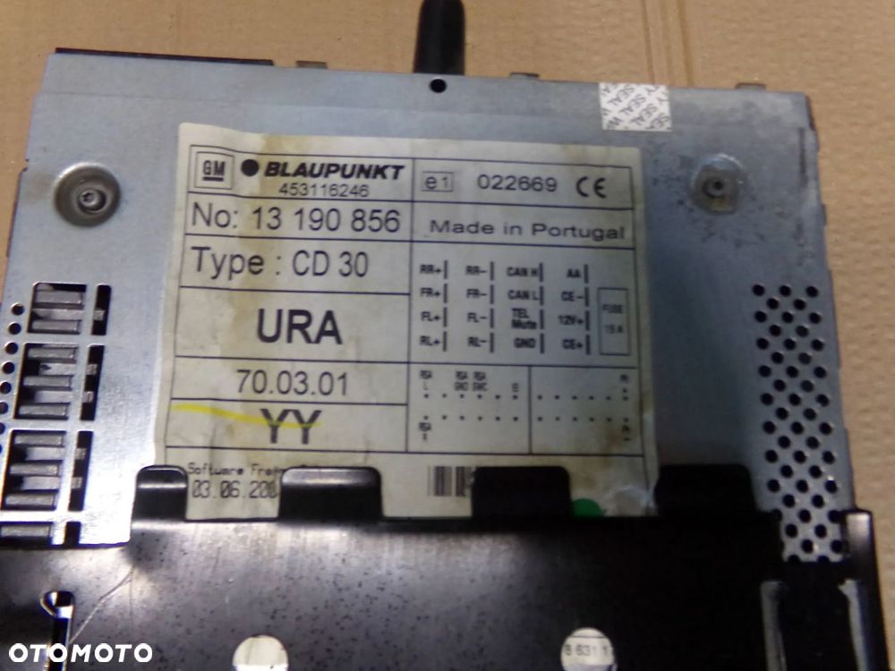 radioodtwarzacz astra h meriva a vectra c - 4