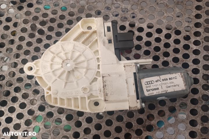 Motoras macara geam fata stanga 4F0959801C Audi A6 4F/C6 [2004 - 2008 - 1