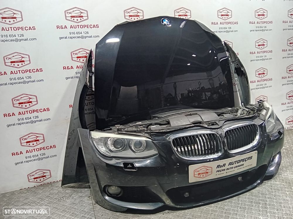 Frente Completa BMW Série 3 E92 E93 Pack M LCI Faróis Bi-Xenón Diesel Original - 2