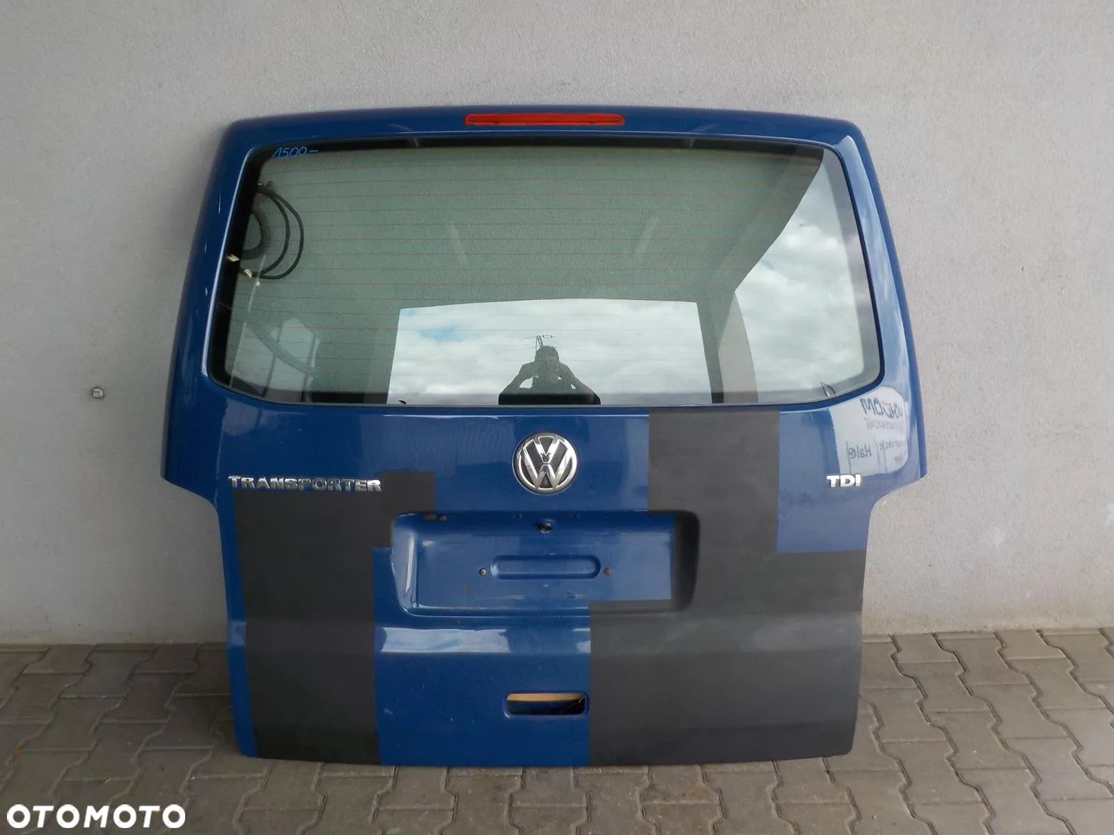 VW T5 KLAPA TYŁ TYLNA Z SZYBĄ - 1