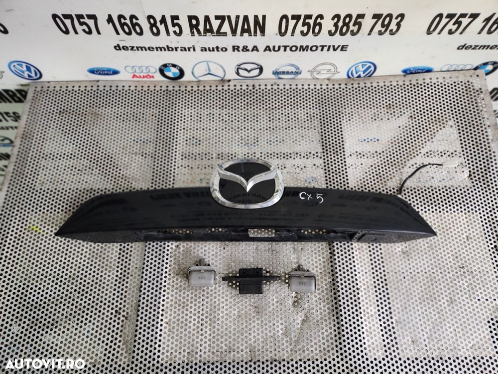 Ornament Lampa Numar Buton Deschidere Haion Hayon Mazda CX5 CX-5 An 2013-2014-2015-2016-2017 Dezmem - 1