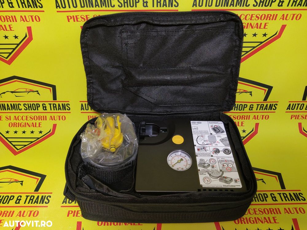 Compresor auto umflat roti kit pana original Hyundai Kia SUV husa 180w - 1