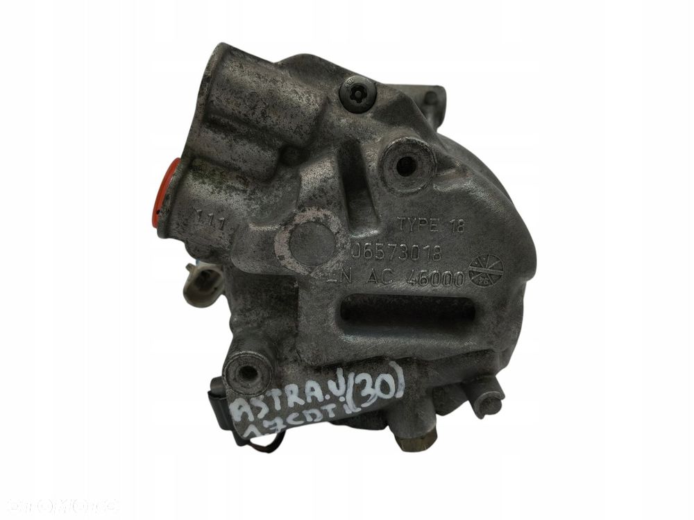 SPRĘŻARKA KLIMATYZACJI Opel Astra J Meriva B 1.7 CDTI 13250606 401351739 - 7