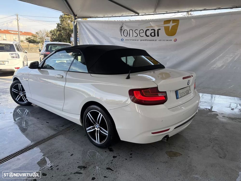 BMW 218 d Cabrio Line Sport - 9