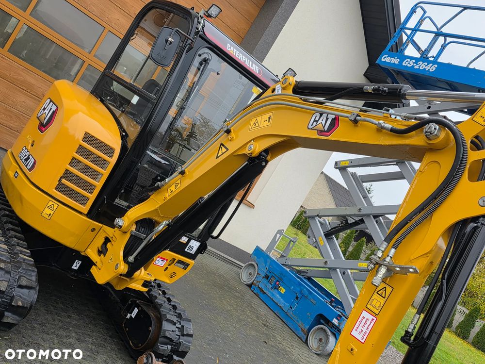 Caterpillar Caterpillar CAT 302.7 D CR mini koparka szybkozłącze 3 łyżki piękna serwisowana 1 wł JCB - 11