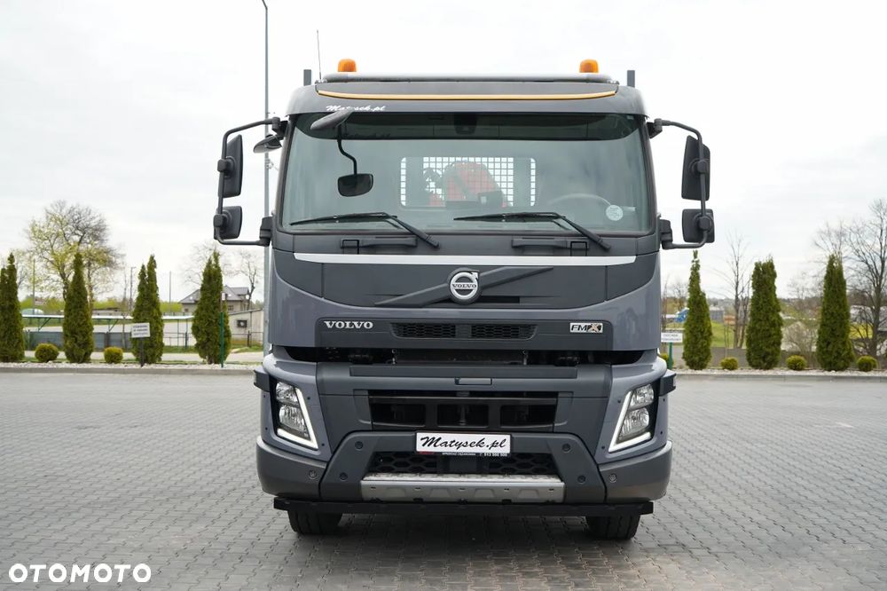 Volvo FHX 430 / SKRZYNIOWY- 7,15 M / HDS HYVA HC-183 / ROTATOR / WIDŁY DO PALET / PILOT - 20