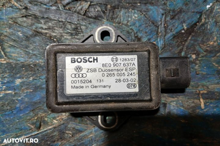 Senzor ESP 8E0907637A 8E0907637A Audi A4 B6 [2000 - 2005] Avant wagon - 1