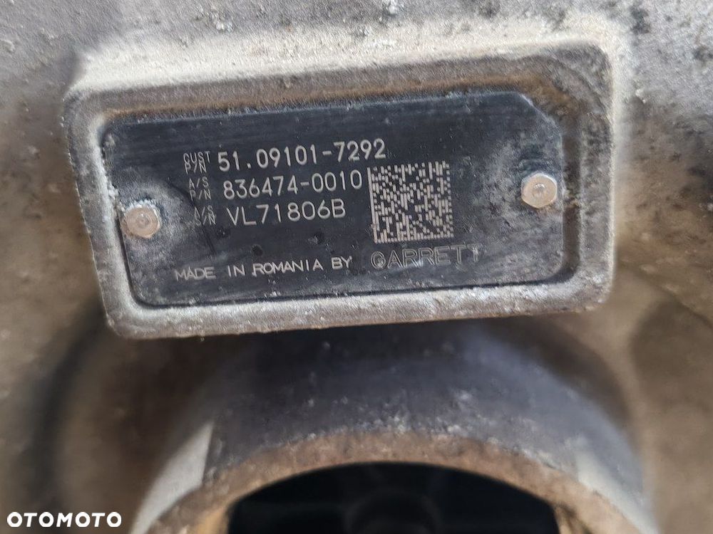 TURBOSPRĘŻARKA MAN TGX TGM 51091017292 EURO6 D2676 - 4