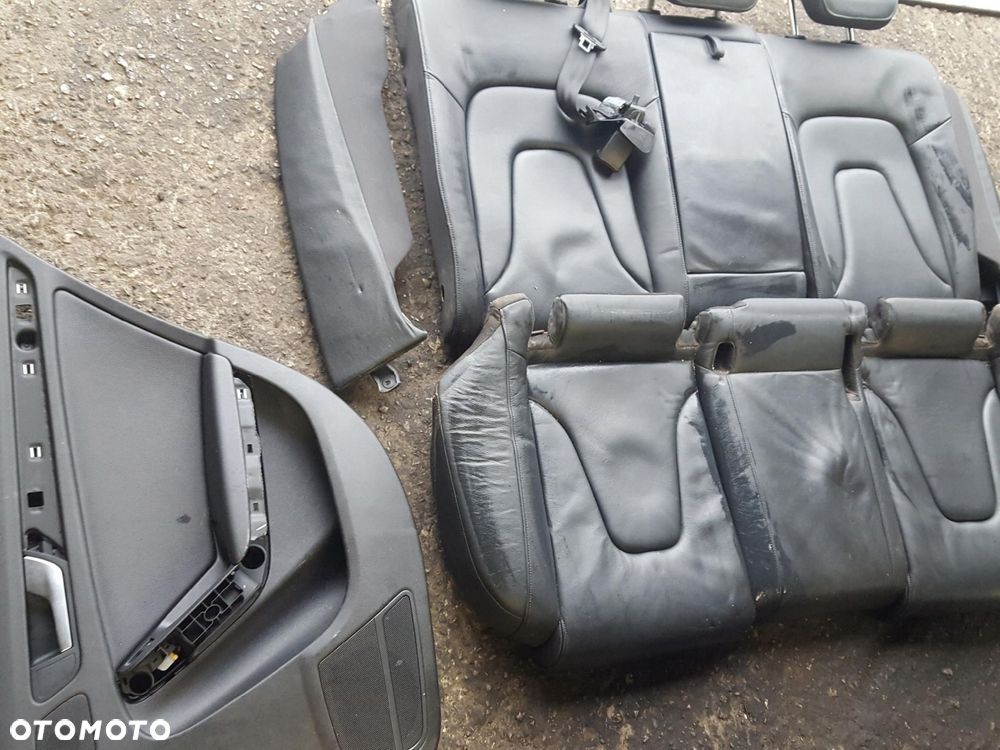 AUDI A4 B8 08r- SEDAN FOTELE KANAPA SKÓRZANE - 10