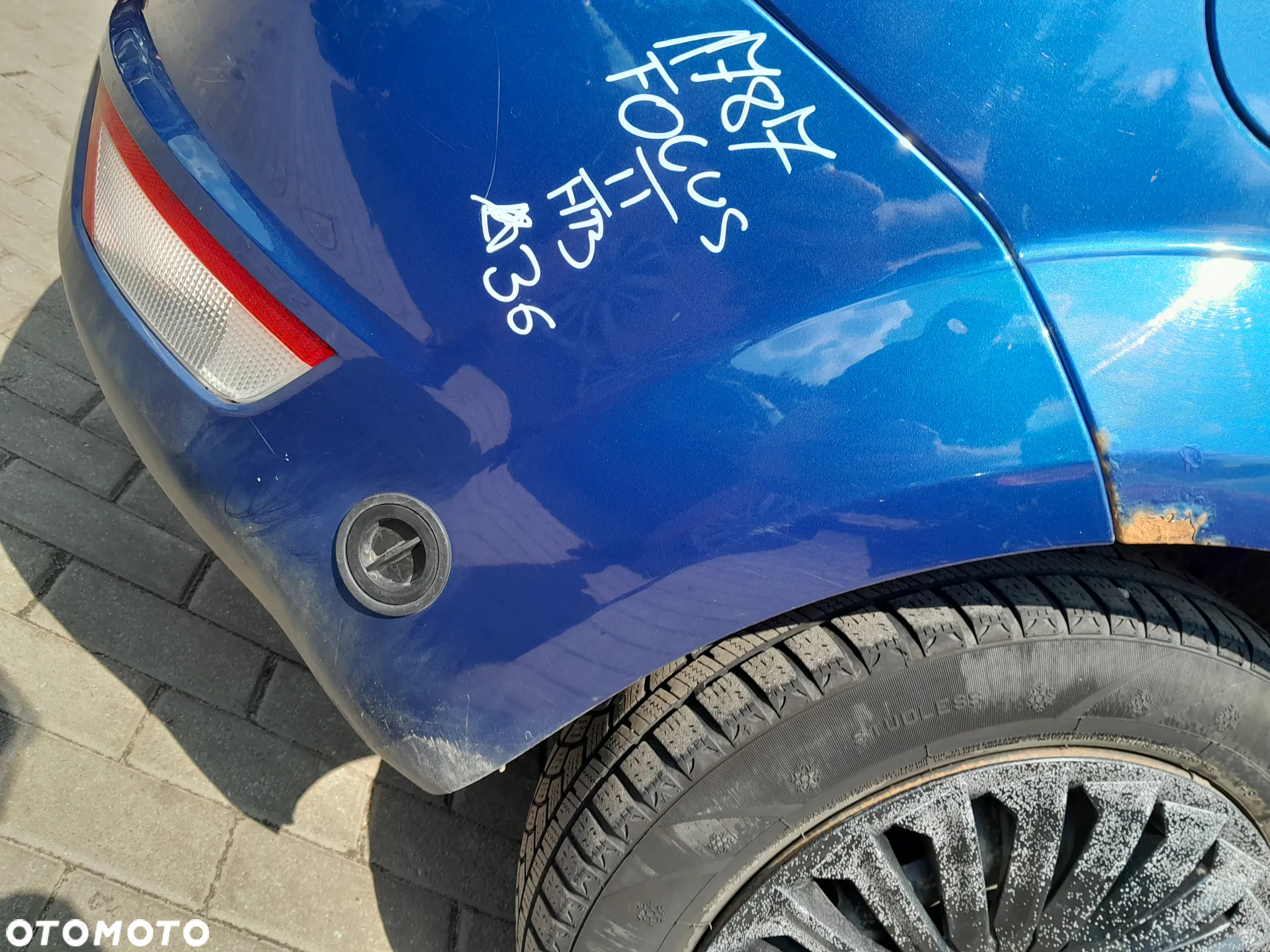 FORD FOCUS MK2 LIFT ZDERZAK TYLNY TYŁ HB KOLOR: 36 - 3