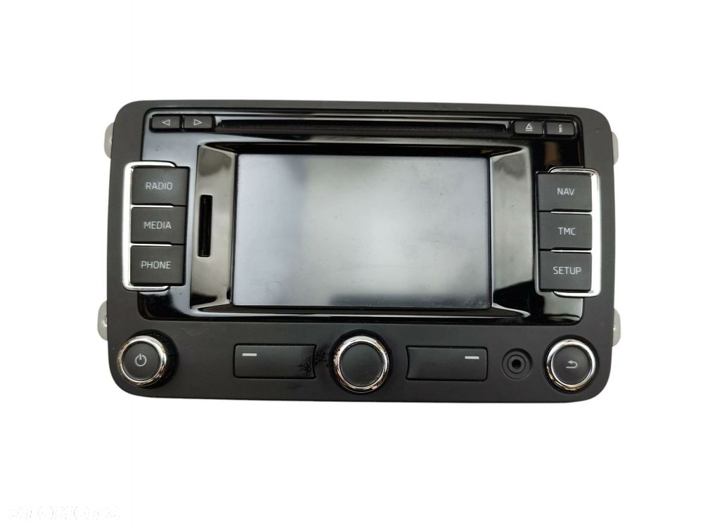 RADIO NAWIGACJA NAVI GPS SKODA RAPID FABIA II 5JA035192H - 2