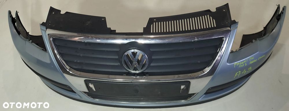 Zderzak przedni przód grill VW PASSAT B6 05-10 - 4
