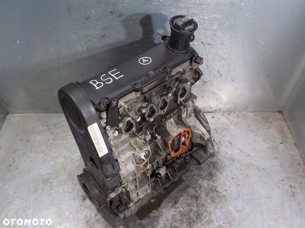 VW GOLF V AUDI A3 8P SEAT LEON SILNIK 1.6 8V BSE PRZEBIEG 132 TYS - 1