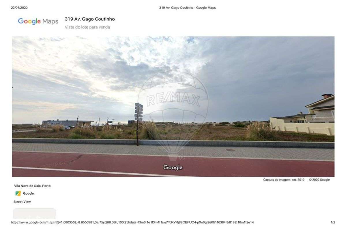 Lote para construção em frente ao Mar 1ª linha - Grande imagem: 2/6