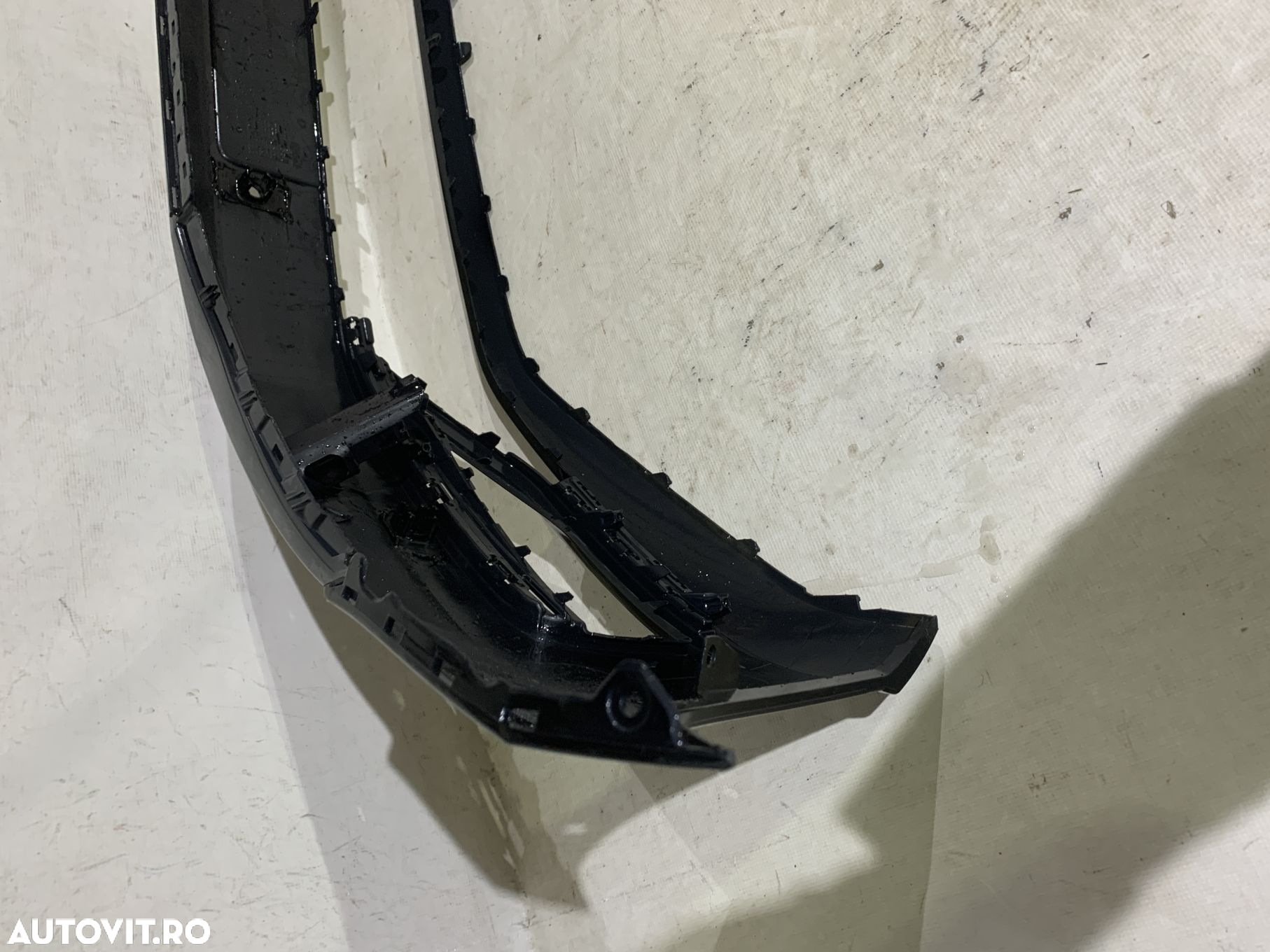 Bara fata VW Golf 7 VII, facelift, 2017, 2018, 2019, 2020, cod origine OE 5G0807221FL, cu gauri pentru spalatori faruri si senzori de parcare (6). - 10