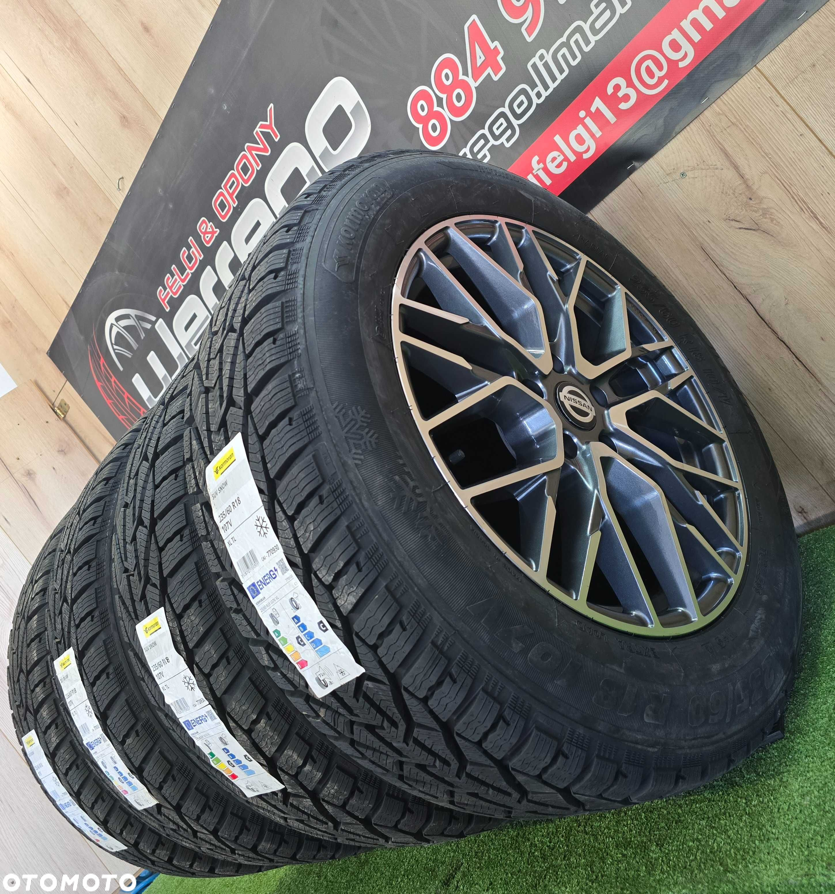 KOŁA zimowe NISSAN X-TRIAL 18x5x114,3 - Kormoran SuvSnow 235/60/R18 - 5