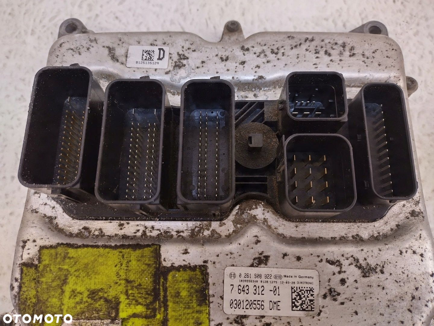 BMW 3 F30 F35 F31 2.0 BENZYNA N20B20A KOMPUTER STEROWNIK SILIKA 7643312 - 4