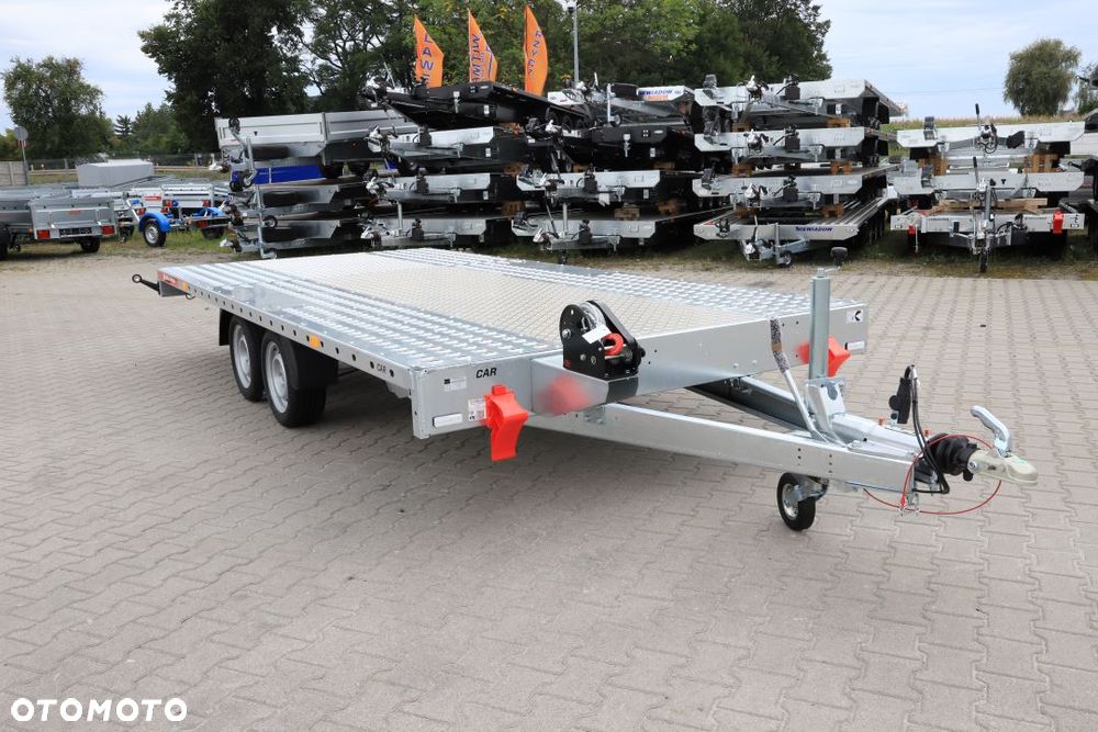 TEMARED CAR DECK 4521/2 S 2,7T 450x215cm  Wypełnienie blachą aluminiową DMC 2700kg Koła 195R13C - 1