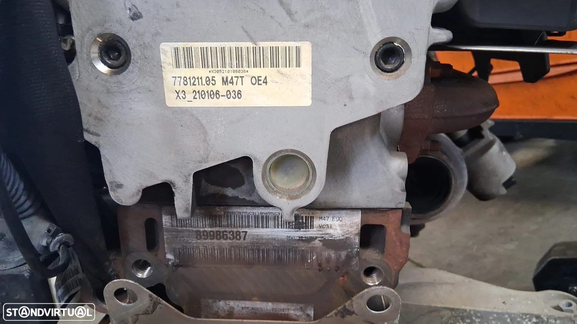 Motor M47 D20 204DA 163cv BMW 320d E90 E91 - 5