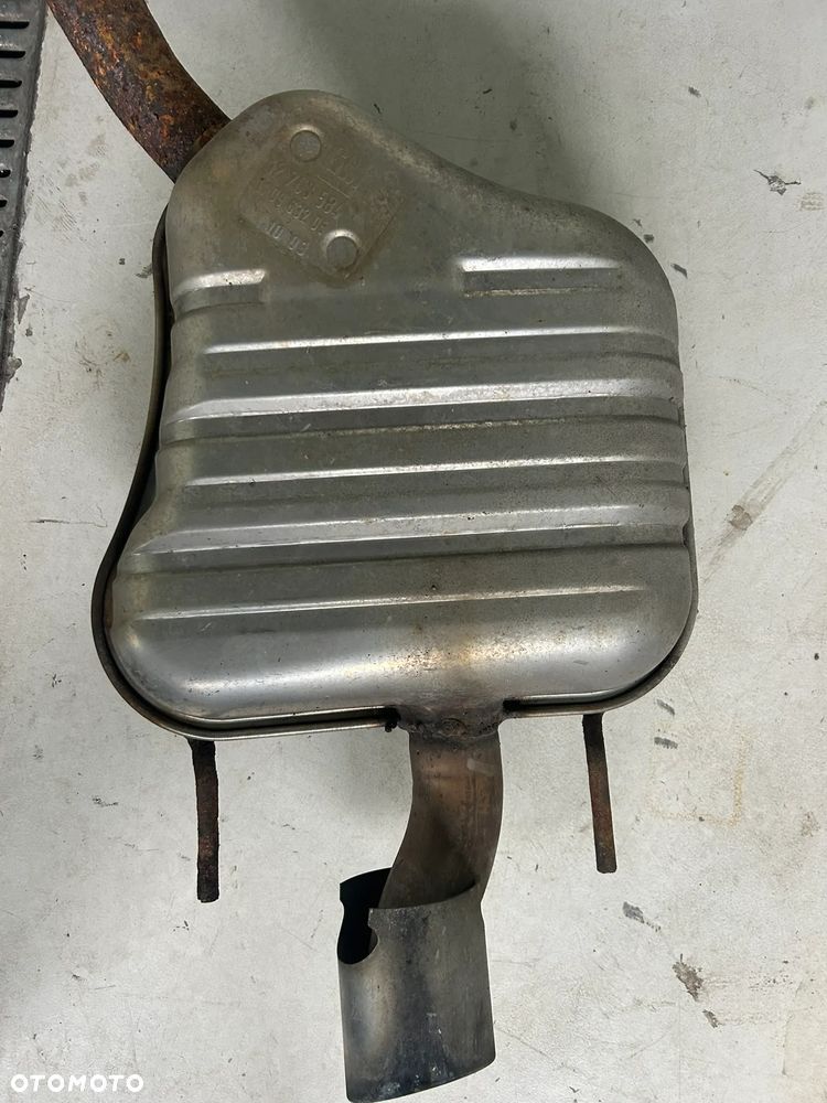 Saab 93 9-3 tłumik wydech podwójny ttid Aero tłumiki - 5
