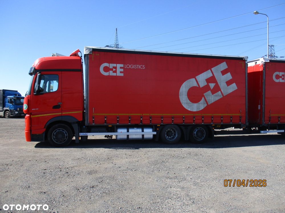 Mercedes-Benz ACTROS  MP5 euro6 6x2 jumbo zestaw  120m 38palet - 20