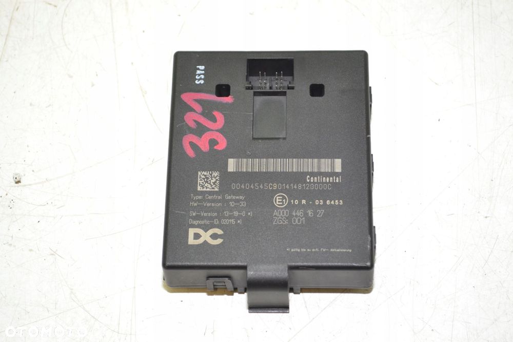 MERCEDES ACTROS MP4 STEROWNIK MODUŁ ZGS 0004461627 - 1