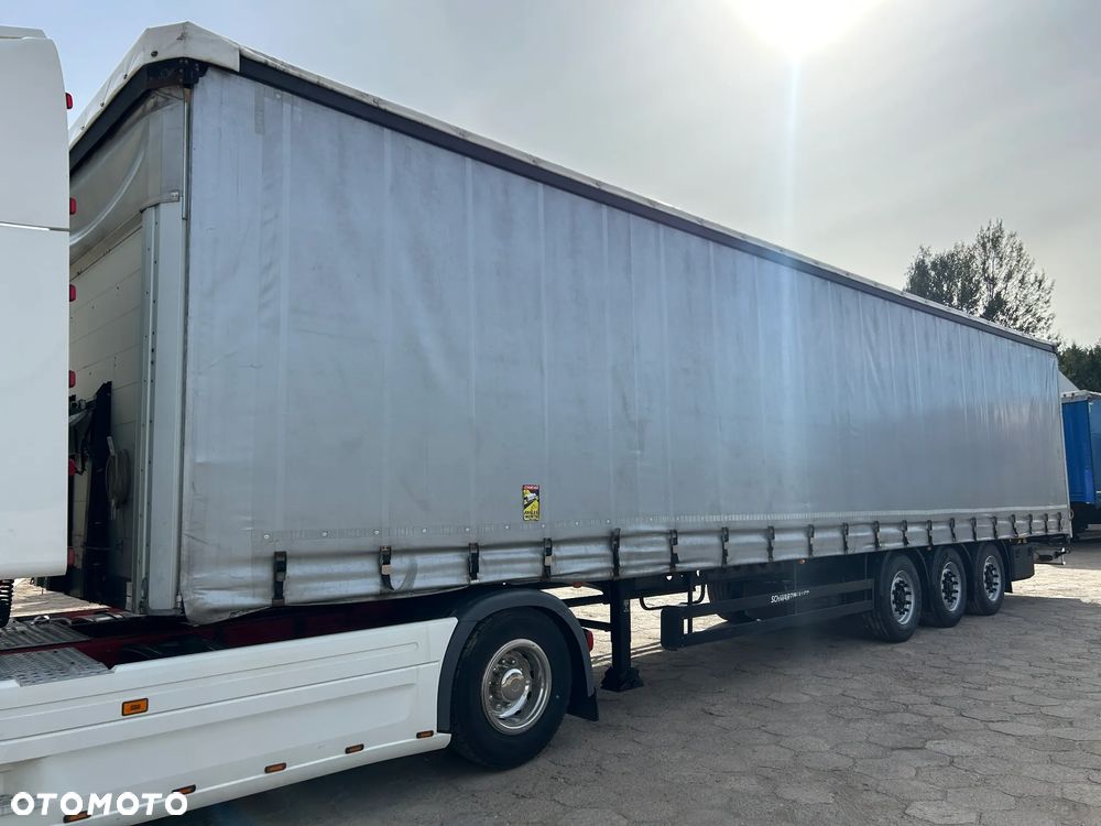 Schmitz Cargobull SCHWARZMULLER / PODNOSZONY DACH 385/55 R 22.5 OPONY / BARDZO LEKKA WAGA 5960 KG / 2016 ROK !! - 8