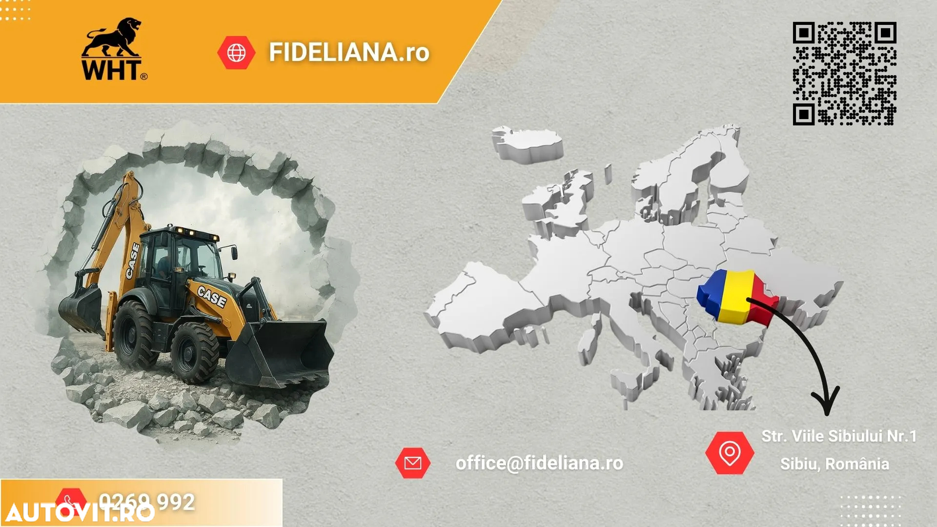 Lama zapada hidraulica buldo Caterpillar, JCB, Volvo, Case, Terex etc - 5
